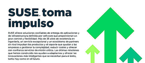 SUSE coge impulso gracias a su oferta innovadora de código abierto, el aumento de sus ingresos y su compromiso con las empresas