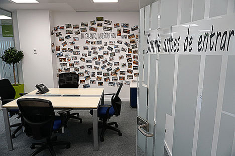 Sala para las 'no entrevistas' de trabajo, VASS.