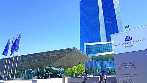 Sede del Banco Central Europeo, Frankfurt.