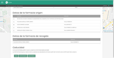 Sistema Reserva para Farmacias.