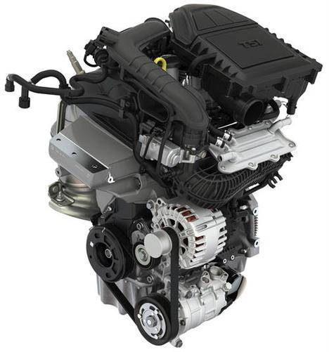 Motor 1.0 TSI de tres cilindros para el Skoda Fabia