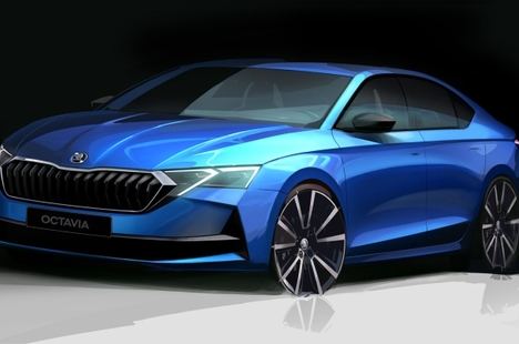 Skoda publica los primeros bocetos del nuevo Octavia