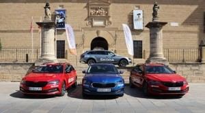 Skoda, coche oficial del Campeonato de España de ciclismo en carretera