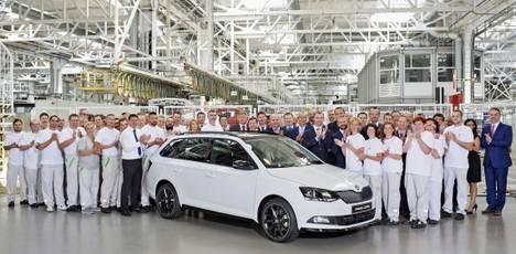 Skoda celebra los cuatro millones de Fabia
