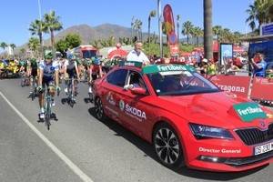 Skoda, Vehículo Oficial de la Vuelta Ciclista a España