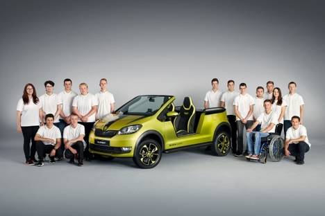 Estudiantes de Skoda construyen un buggy eléctrico: Element