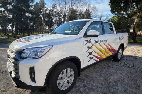 La Patrulla Águila elige el SsangYong Musso Sports