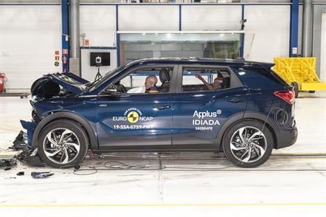 El nuevo Ssangyong Korando cinco estrellas en los test de seguridad