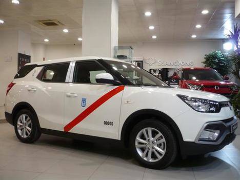 SsangYong XLV un taxi propulsado por GLP