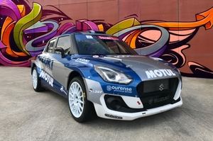 Los Suzuki Swift R4lly S correrán con los colores del equipo de Moto GP