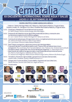 La Sesión de Hidrología Médica de Termatalia pondrá en valor las indicaciones terapéuticas de las aguas termales