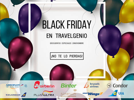 Los viajeros españoles aprovechan el Black Friday para reservar vuelos de media y larga distancia