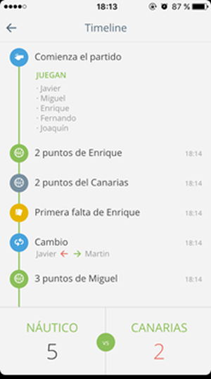 Nace Tanteo, app para seguir a distancia y en tiempo real los partidos de los hijos