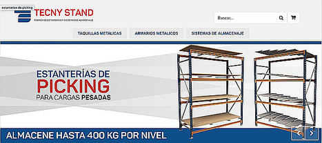 TecnyStand propone una solución para optimizar el espacio gracias a las estanterías de picking
