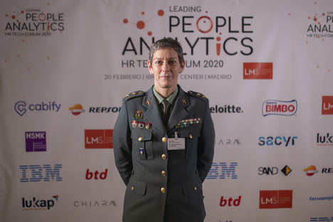 Teniente Coronel de la Guardia Civil, María Dolores Gimeno Durán, jefa del área de Mujeres e Igualdad del Gabinete Técnico de la Directora General.