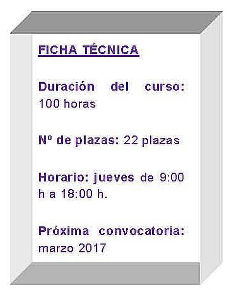  Cuadro de texto: FICHA TÉCNICA Duración del curso: 100 horas Nº de plazas: 22 plazas Horario: jueves de 9:00 h a 18:00 h. Próxima convocatoria: marzo 2017 Programa de Alta Dirección en Digital Change (PADD+c)