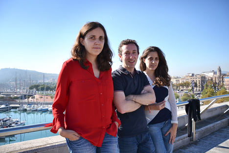 Eva Martin, Jonathan Lemberger y Maria Martin. Fundadores de Tiendeo.