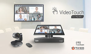 Tixeo lanza VideoTouch Compact, seguridad y simplicidad para salas de videoconferencia de última generación
