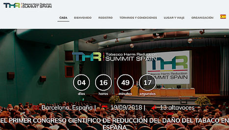 Barcelona acoge el primer congreso científico internacional sobre cigarrillos electrónicos y reducción de daños