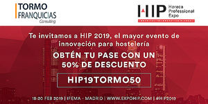 Tormo Franquicias Consulting se convierte en Supporter Partner de Horeca Professional Expo