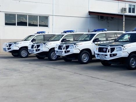 Toyota España entrega una flota de 73 Land Cruiser