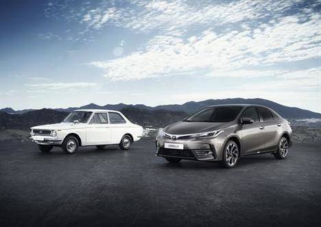Toyota Corolla, 50 años de historia