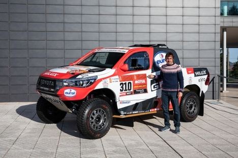 El Toyota Hilux Dakar 2020 al museo