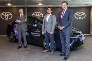 Cabify apuesta por el Toyota Mirai
 