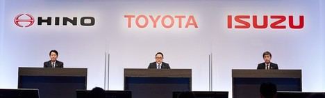 Toyota se asocia con Hino e Isuzu