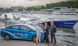 Toyota colabora con el primer barco del mundo alimentado por hidrógeno