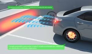 Las colisiones traseras se reducirán un 90% gracias al Toyota Safety Sense y el sistema ICS