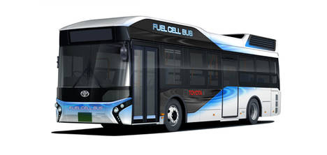 Toyota iniciará las ventas de autobuses de pila de combustible