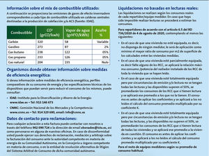 Así son los nuevos recibos de calefacción que llegarán a todos los hogares españoles