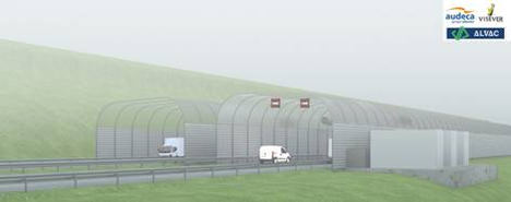 Tres empresas asociadas a ACEX -Alvac, Audeca y Visever- presentan una solución para crear un microclima que elimine la niebla y mantenga abierto al tráfico el tramo conflictivo de la autovía del Cantábrico