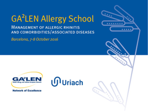 Uriach patrocina la GA 2 LEN Allergy School Barcelona dedicada al tratamiento de la rinitis alérgica