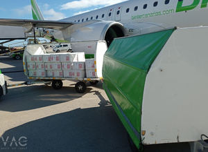 VASCO AIR CARGO inicia en exclusiva nuevas líneas de carga área de Binter con todos los aeropuertos de las Islas Canarias y la Península