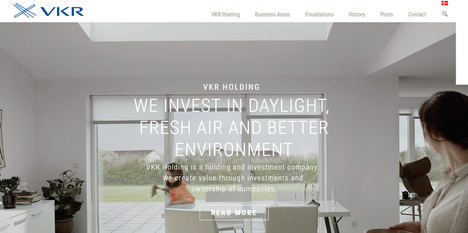 Crecimiento de ingresos e inversiones de VKR Holding