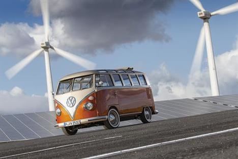 El nuevo Volkswagen e-Bulli