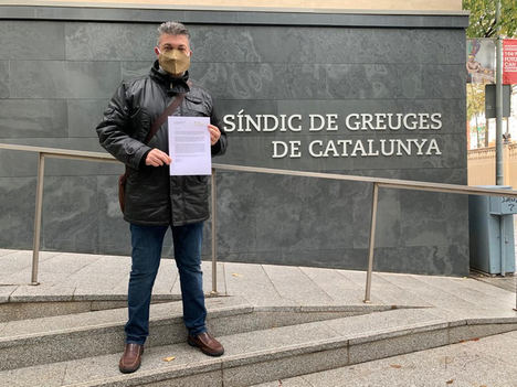 Víctor Manuel Duce, portavoz de los trabajadores del sector del juego de Cataluña.