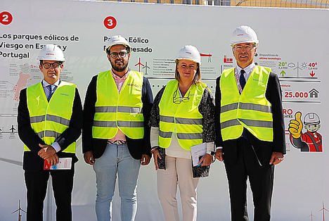 Viesgo inaugura en Puerto Real su parque eólico El Marquesado, en el que ha invertido 23 millones de euros