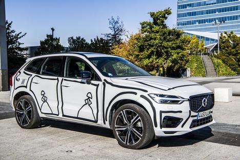 Las Meninas vuelven a las calles de Madrid con el Volvo XC60
