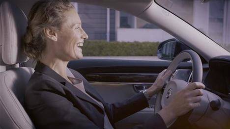 Skype for Business de Microsoft en los Volvo de la serie 90