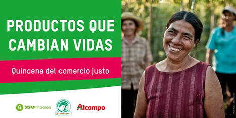Vuelve la quincena del comercio justo a hipermercados Alcampo