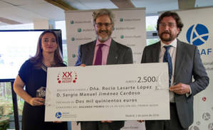Entrega del XX premio AEDAF a la investigación