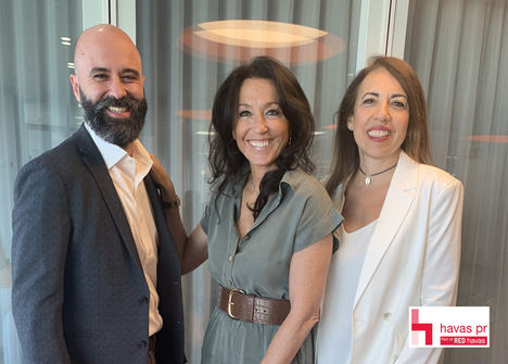 De izqda. a dcha.: Xavi Chavarriga, Ana Picó y Blanca Ruíz.