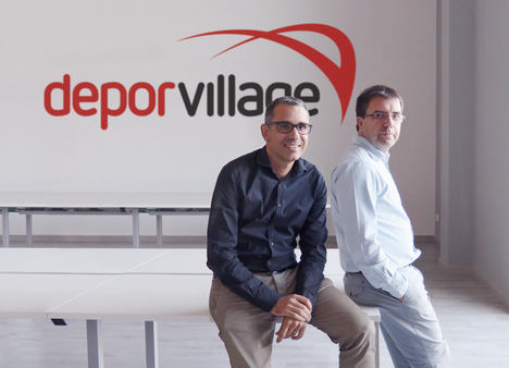 Xavier Pladellorens y Ángel Corcuera,  fundadores de Deporvilllage.