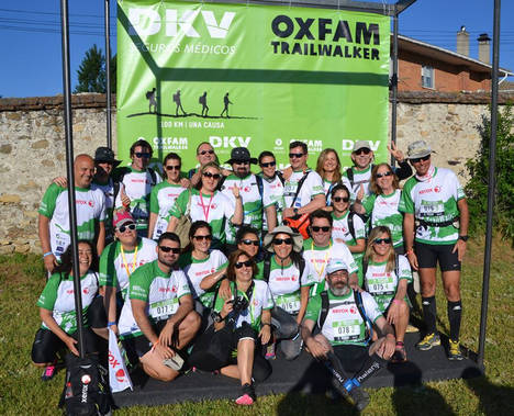 Xerox España recauda más de 9.500 euros para el reto solidario de Trailwalker