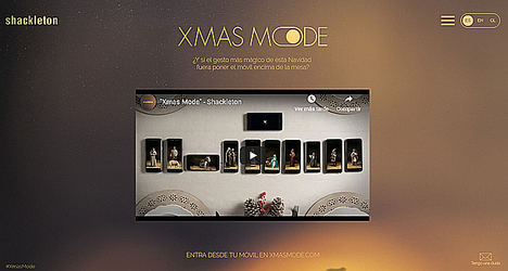 Creatividad y tecnología para convertir el móvil en un aliado del espíritu navideño