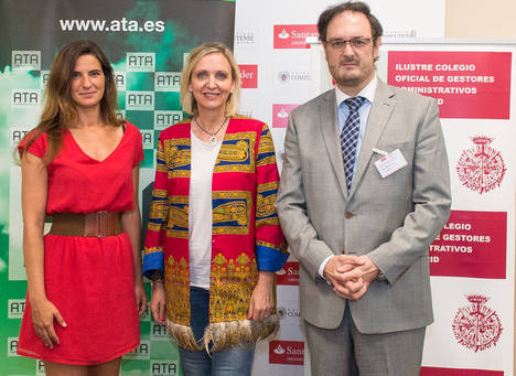 Celia Ferrero, Carmen Casero y Julio Gómez