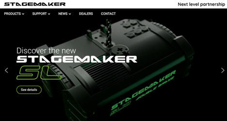 Un nuevo sitio web dedicado a los equipos de elevación STAGEMAKER para el sector del espectáculo